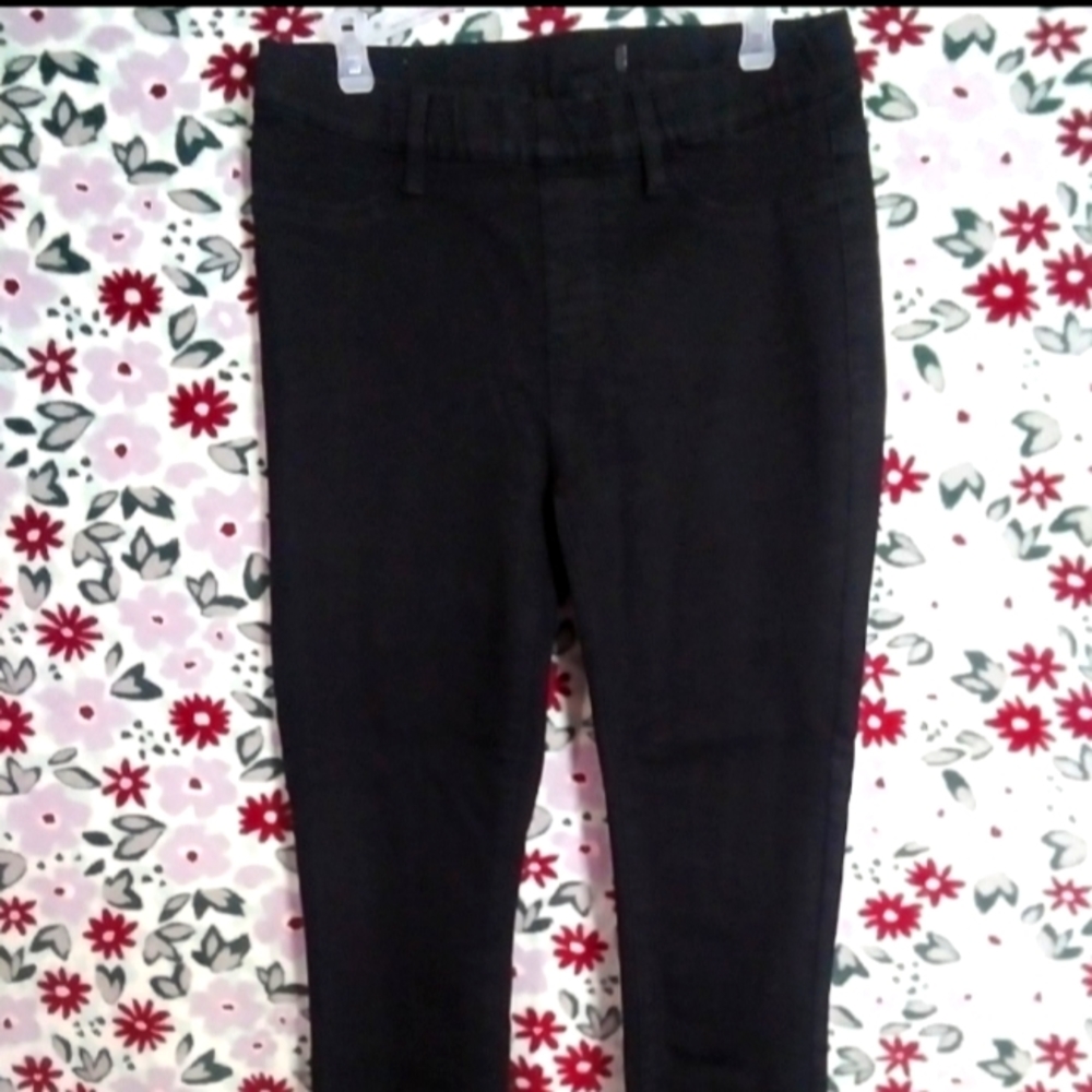Judy Blue Black Pull On Skinny Jeans